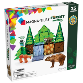 Magna-Tiles Magnetische tegels forest animals, 25 stuks