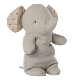 Maileg Knuffel Olifant Safari Friends Elephant Medium, Grey, 34cm