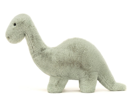 Jellycat Knuffel Dino 39cm, Fossilly Brontosaurus