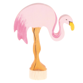 Grimm's Decoratiefiguur / Steker Flamingo