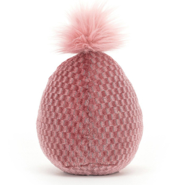 Jellycat Knuffel Fabergé Ei, Fabbyegg Pink Topaz, 24cm