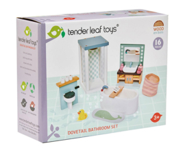 Poppenhuis Badkamer - Tender Leaf Toys