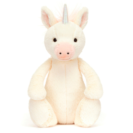 Jellycat Knuffel Eenhoorn, Bashful Unicorn Medium, 31cm