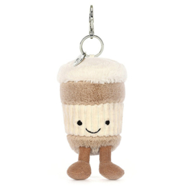 Jellycat Sleutelhanger Koffiebeker, Amuseable Coffee to go Bag Charm