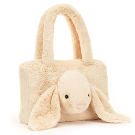 Jellycat Tas Konijn, Smudge Rabbit Tote Bag, 36 cm