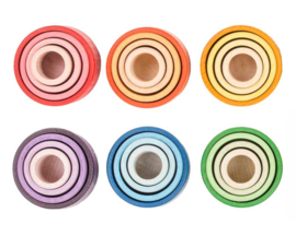 Grapat Stapelbakjes Set, Nest Bowls, 24-delig