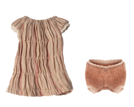 Maileg Jurk met broekje voor konijn Size 1, Dress and underwear