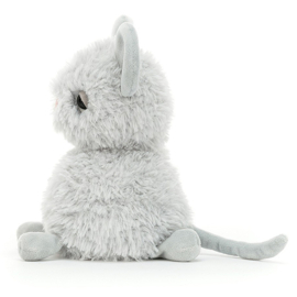 Jellycat Knuffel Muis, Nuzzables Mouse, 16cm