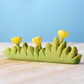 Bumbu Toys gras met Gele bloemen