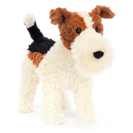 Jellycat Knuffel Hond 23cm, Hector Fox Terrier