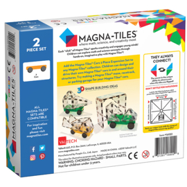 Magna-Tiles Magnetische tegels uitbreidingsset auto's 2 stuks