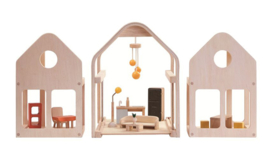 Plan Toys Poppenhuis, Slide & Go Dollhouse