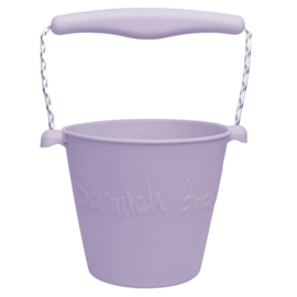 Scrunch Bucket flexibele emmer Lila