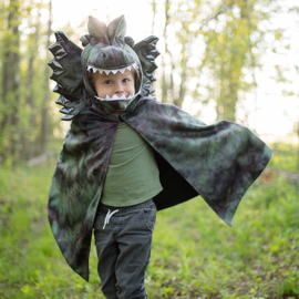 Dinosaurus Cape Grandasaurus Dilophosaurus Cape met klauwen, 4-6 jaar