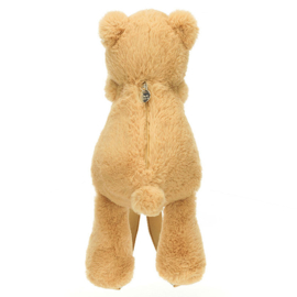 Jellycat Rugzak Beer, Smudge Bear Backpack, 43 cm