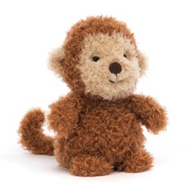 Jellycat Knuffel Aapje 18cm, Little Monkey