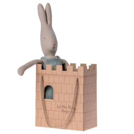 Maileg Papieren Kasteel Tas, Paper bag Castle, Let the story begin