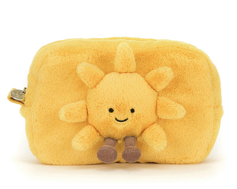 Jellycat Zon Etui, Amuseables Sun Pouch, 19cm