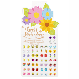 Plakoorbellen Spring Flower, 60 stuks (30 paar)