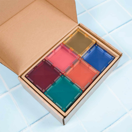 Connetix magnetische tegels pastel - Square pack - 40 stuks