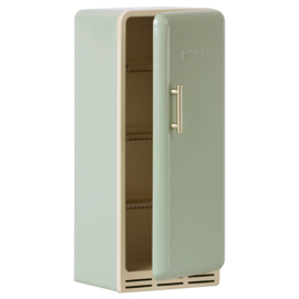 Maileg metalen koelkast, Miniature Fridge, Mint 22cm