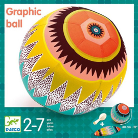 Djeco Stoffen Ballon Bal, Graphic, 30cm