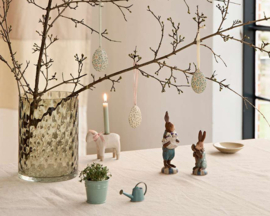 Maileg Metalen Ornament Paas-Ei, Branches - Olive