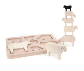 Bajo Houten Puzzel Schapen