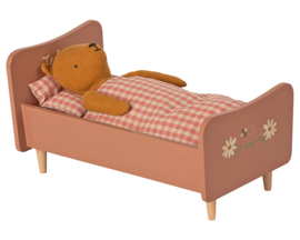 Maileg houten bed, Wooden Bed - Teddy Mom, 25 cm