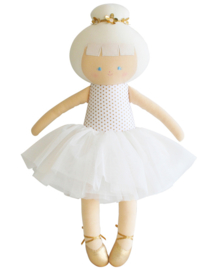 Alimrose Knuffelpop, Big Ballerina Gold Spot, 50 cm