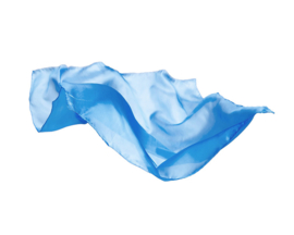 Sarah's Silks Speelzijde, Hemelsblauw, 53 x 53 cm