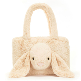 Jellycat Tas Konijn, Smudge Rabbit Tote Bag, 36 cm