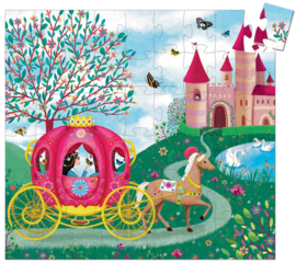 Djeco puzzel Koets, 54 st, 40x37 cm