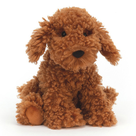 Jellycat Knuffel Labradoodle, Cooper Doodle Dog, 23cm