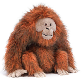 Jellycat Knuffel Orang Oetan, Oswald Orangutan, 34cm