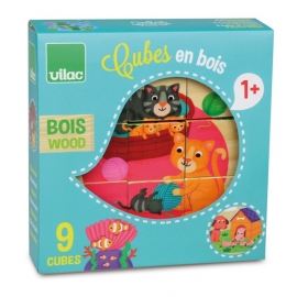 Vilac houten blokpuzzel Dieren