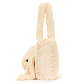 Jellycat Tas Konijn, Smudge Rabbit Tote Bag, 36 cm