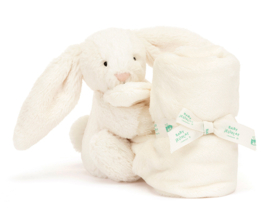 Jellycat Knuffeldoekje Konijn 33cm, Bashful Cream Bunny Soother