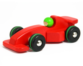 Bajo Houten Formule 1 Racewagen, rood