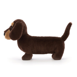 Jellycat Knuffel Teckel, Otto Sausage Dog Small, 22cm lang