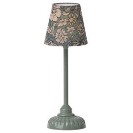 Maileg Schemerlamp, floor lamp mouse - Dark Mint 13,5cm