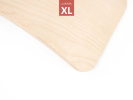 Wobbel XL blank gelakt - zonder vilt - vanaf 140 cm