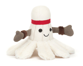 Jellycat Knuffel Badminton Shuttle, Amuseable Sports Badminton, 15cm