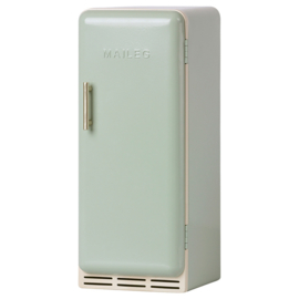 Maileg metalen koelkast, Miniature Fridge, Mint 22cm