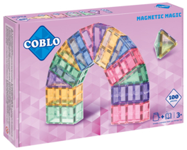 Coblo magnetische tegels pastel 100 stuks