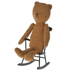 Maileg Schommelstoel voor Bunny's en teddy's, Rocking chair mini - Anthracite