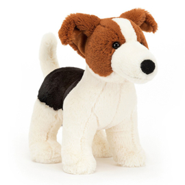 Jellycat Knuffel Puppy, Albert Jack Russell, 18cm