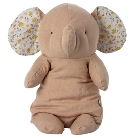 Maileg Knuffel Olifant Safari Friends Elephant Medium, Rose, 34cm