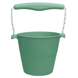 Scrunch Bucket flexibele emmer Mint