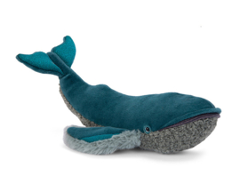 Moulin Roty Knuffel Walvis Klein, 'Tout autour du monde'